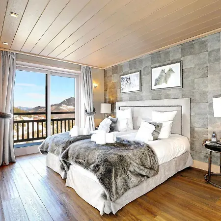 Chalet De Luxe à Avec Jacuzzi Et Cheminée - Fr-1-563-30 *