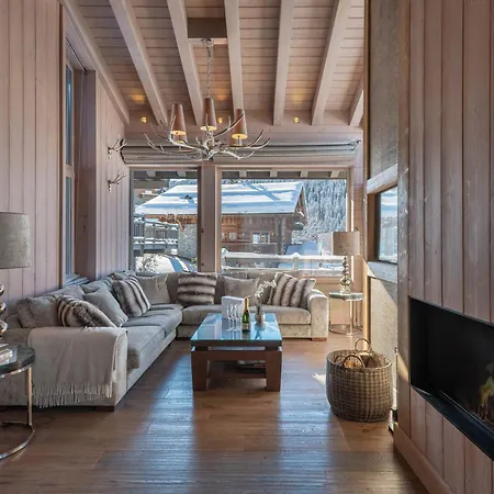 Domek alpejski De Luxe A Avec Jacuzzi Et Cheminee - Fr-1-563-30 Courchevel