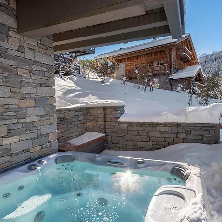 De Luxe A Avec Jacuzzi Et Cheminee - Fr-1-563-30 Domek alpejski