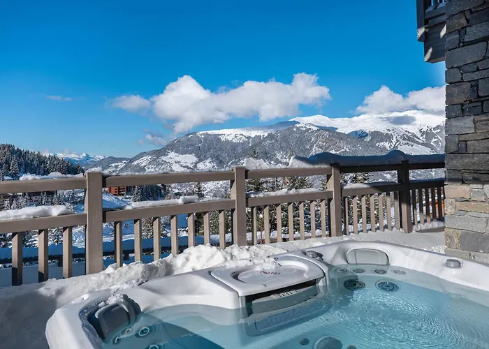 Alpehytte De Luxe A Avec Jacuzzi Et Cheminee - Fr-1-563-30 Courchevel