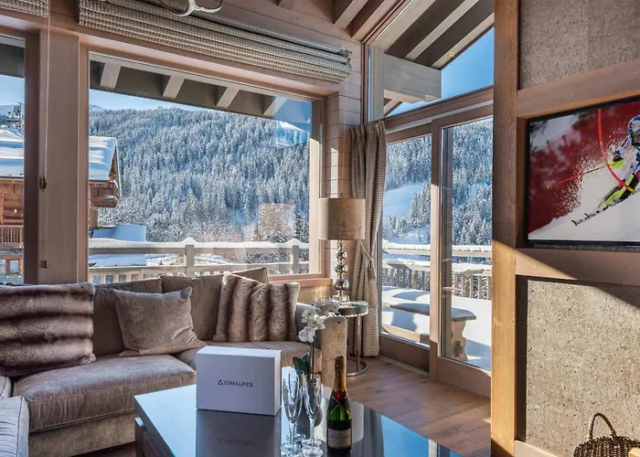 De Luxe A Avec Jacuzzi Et Cheminee - Fr-1-563-30 Alpehytte Courchevel